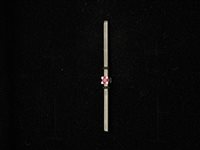 Charm Gioielleria Dossena  in Oro bianco Rubino CHOR-95 -EURO 75